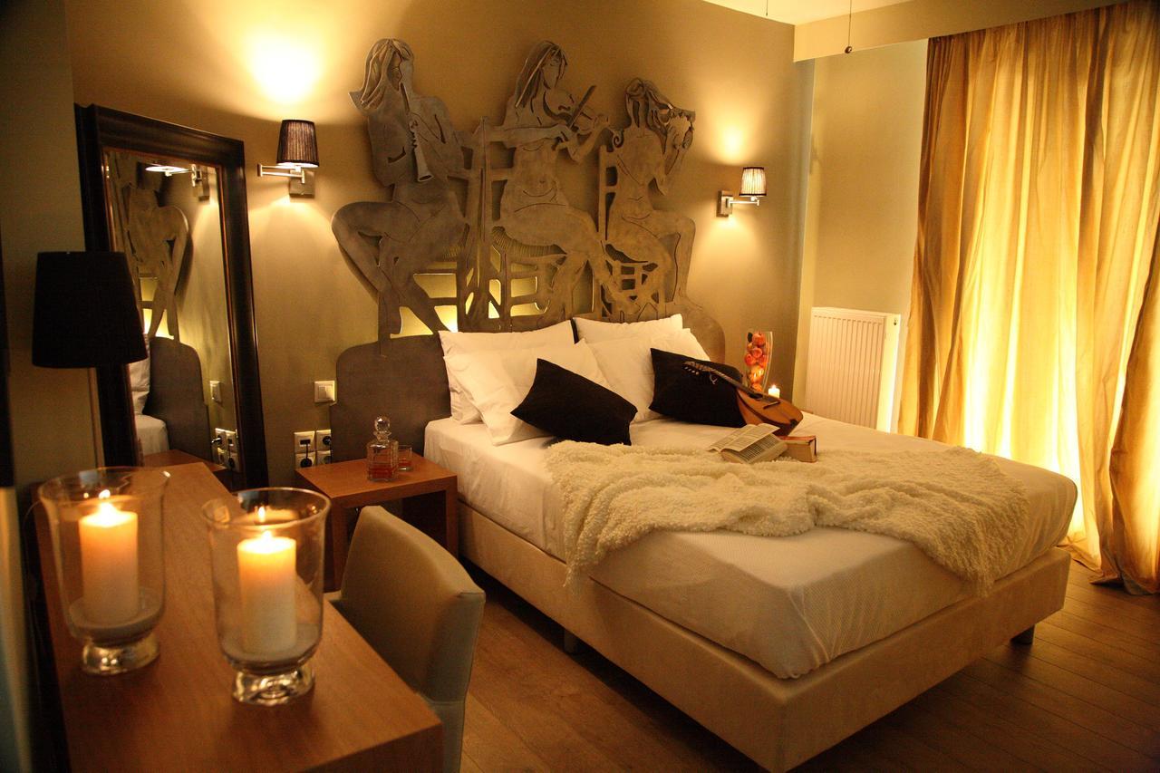 Mousiko Pandoxeio Hotel Steni Dhirfios Room photo
